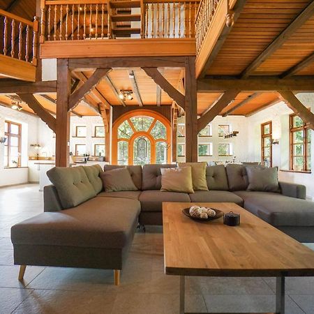 Ruhe Unter Reet-Haus Mit Sauna, Whirlpool Und Kamin Gnarrenburg Exteriör bild